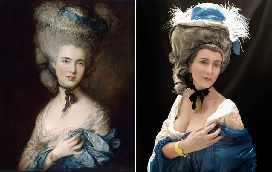 Гейнсборо дама в голубом