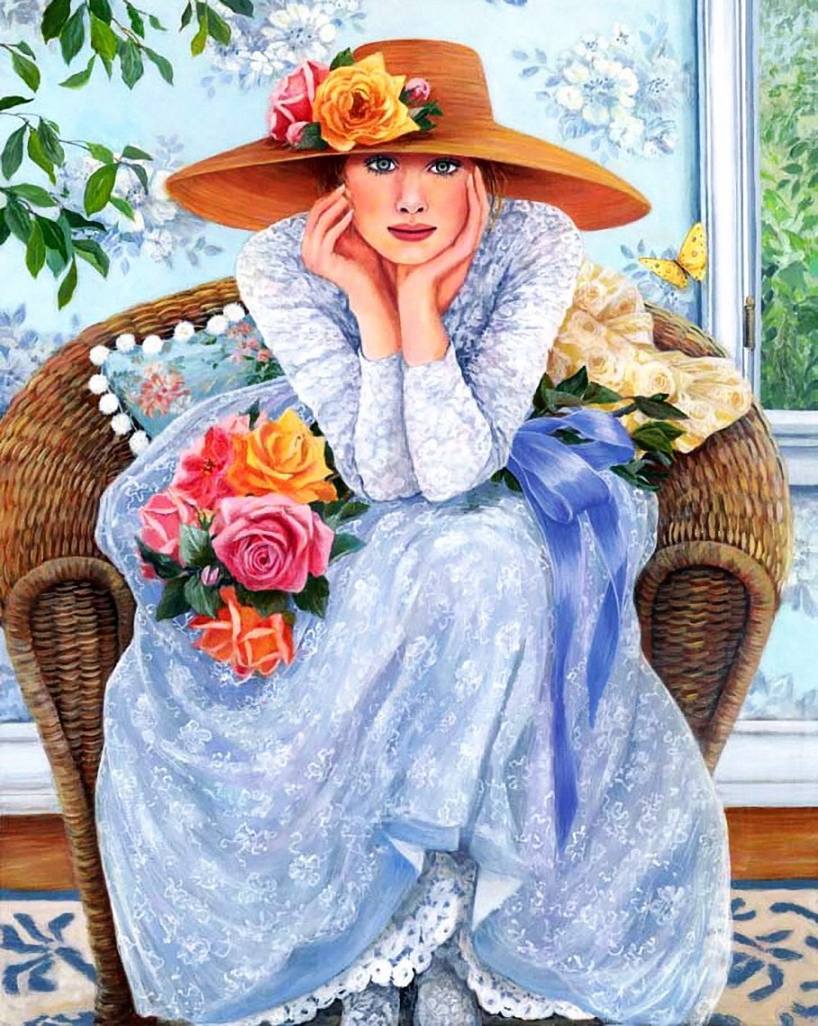 Художник Сюзан портрет