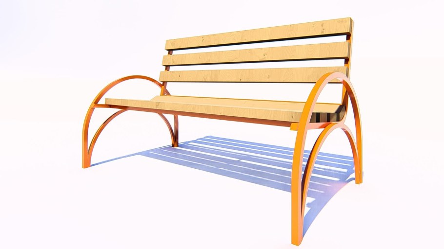 Диван парковый ЛГДП-06