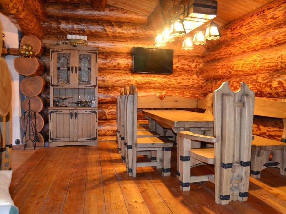 Мебель для бани под старину