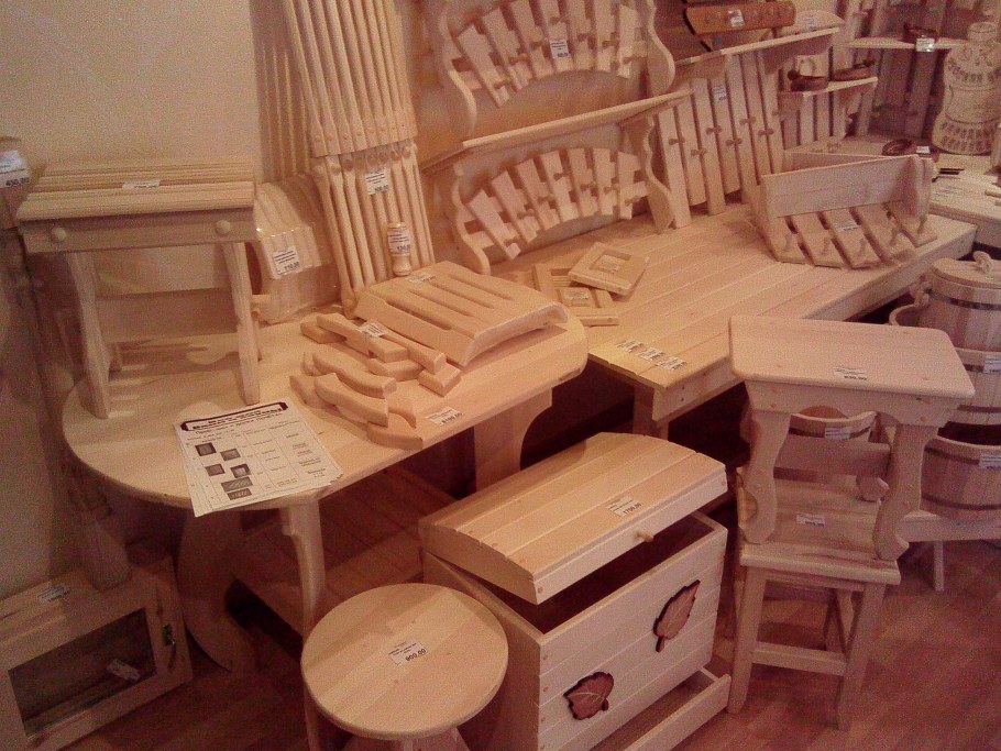 Изделия из липы