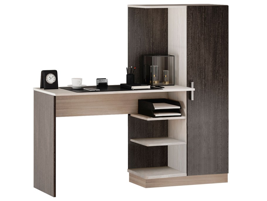 Стол компьютерный Бейсик венге/лоредо