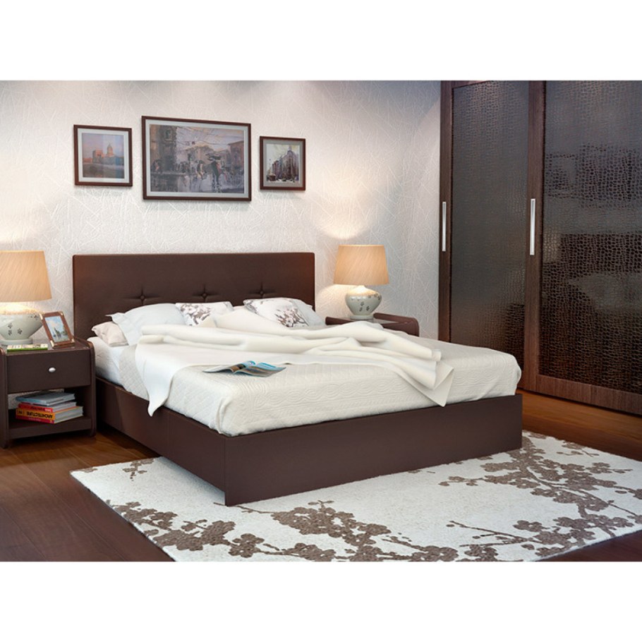 Кровать Изабелла Экотекс венге