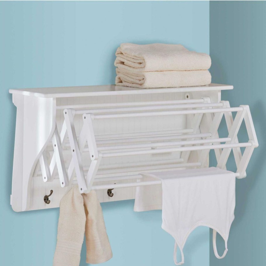 Сушилка для белья в ванную настенная