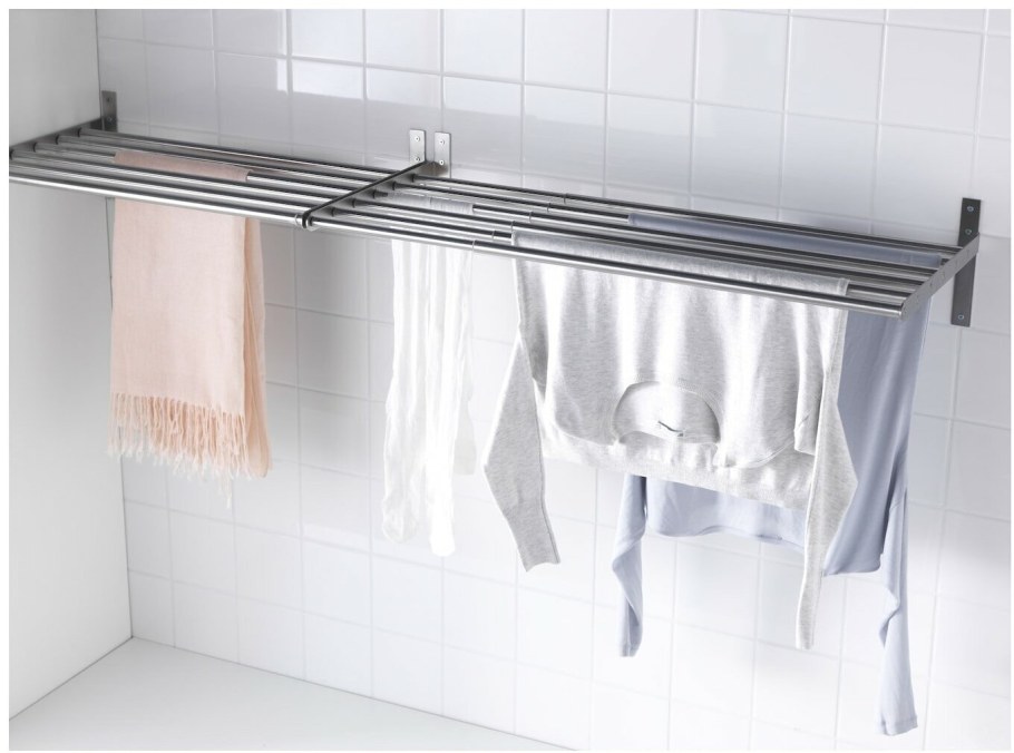 Grundtal ГРУНДТАЛЬ сушилка д/белья, настенн, нержавеющ сталь67-120