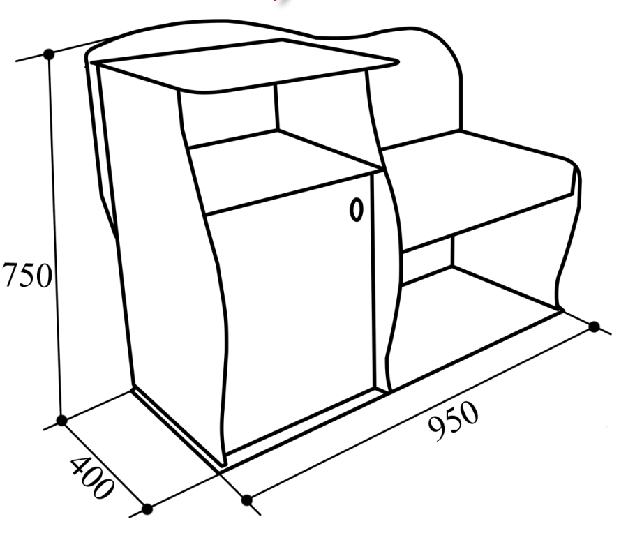 Тумба обувная то-01 схема сборки 900 390 750