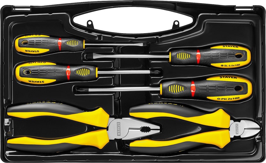 Набор инструмента Stayer Chromax 2202-h6