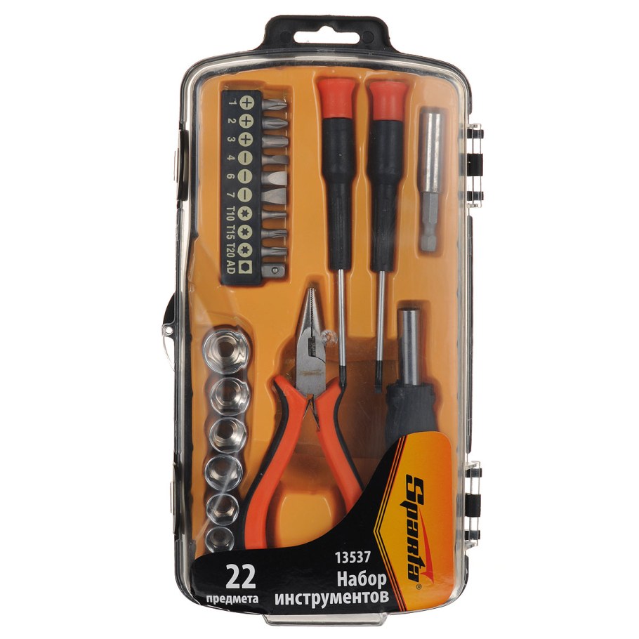 Набор слесарно-монтажных инструментов Матрикс 22 предмета