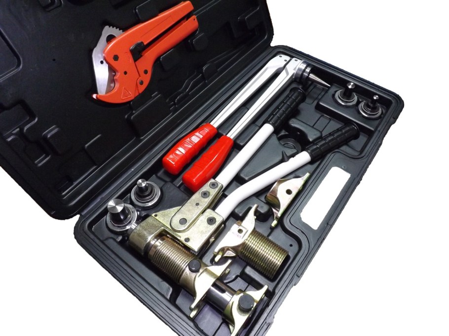 Монтажный инструмент 5 насадок 16-25 pexeasy Stout