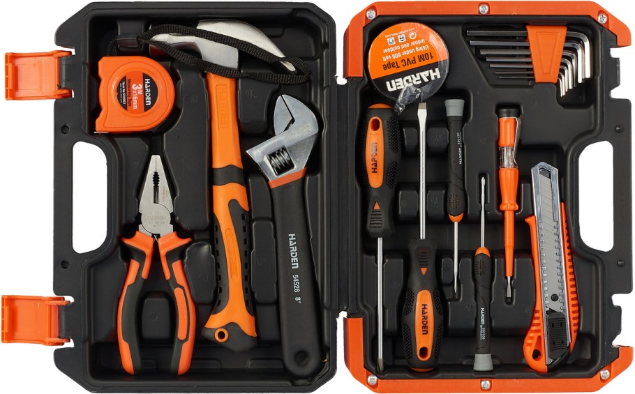 Набор инструментов слесарно-монтажный универсальный Harden