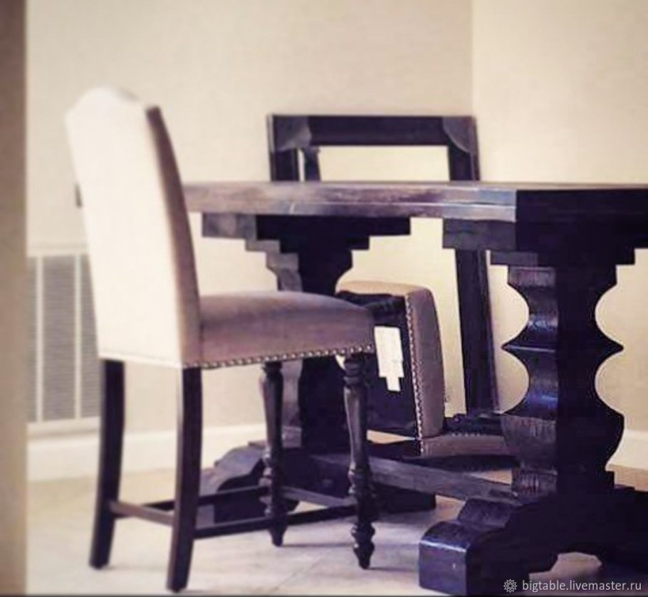 Из мореного дуба стол кухонный цена