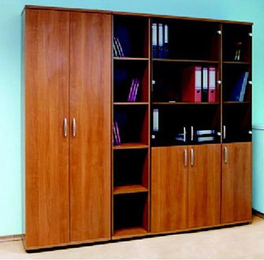 Шкафы стенки офисные