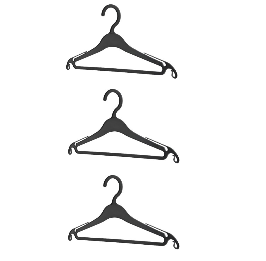 Вешалки плечики фикс по 3 шт