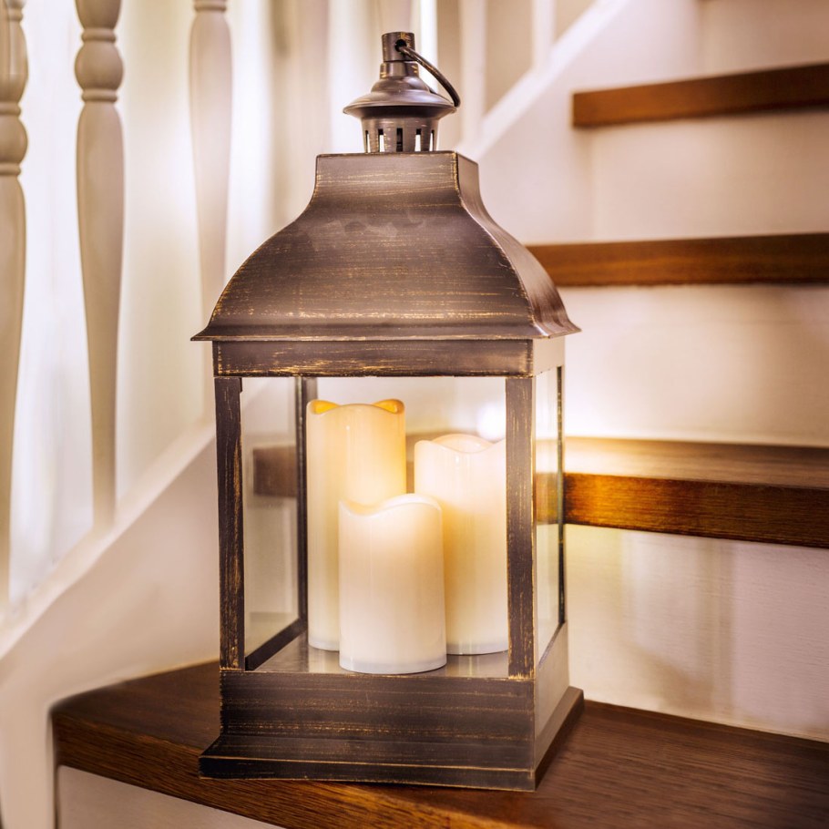 Подсвечник в виде фонаря