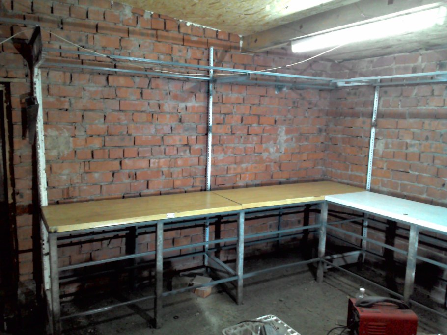 Верстак сварочный из профильной трубы 40x20