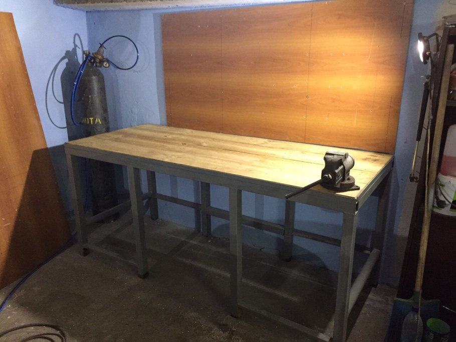Верстак из профильной трубы 40х40