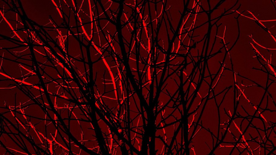 Черно красные кубики