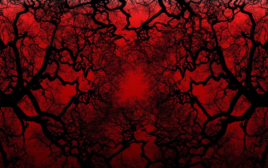 Красные обои на рабочий стол