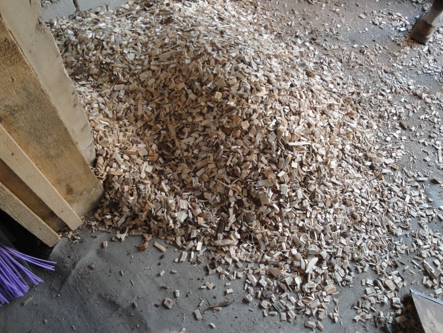 Арболит щепа