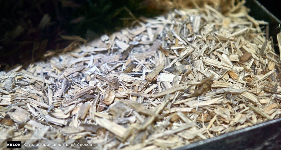 Щепа из Ильма для арболита