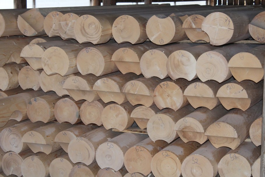 Оцилиндрованное бревно 180 мм