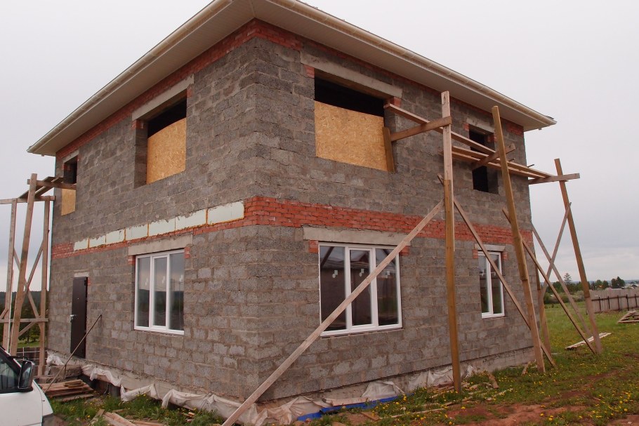 Дом из арбомонолита