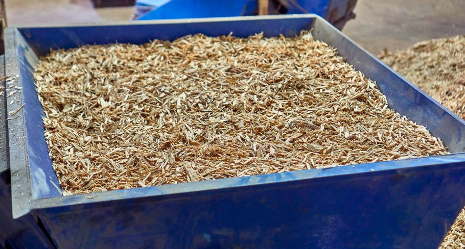 Арболитовая стружка