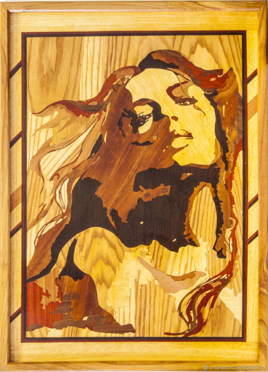 Технология Маркетри шпоном