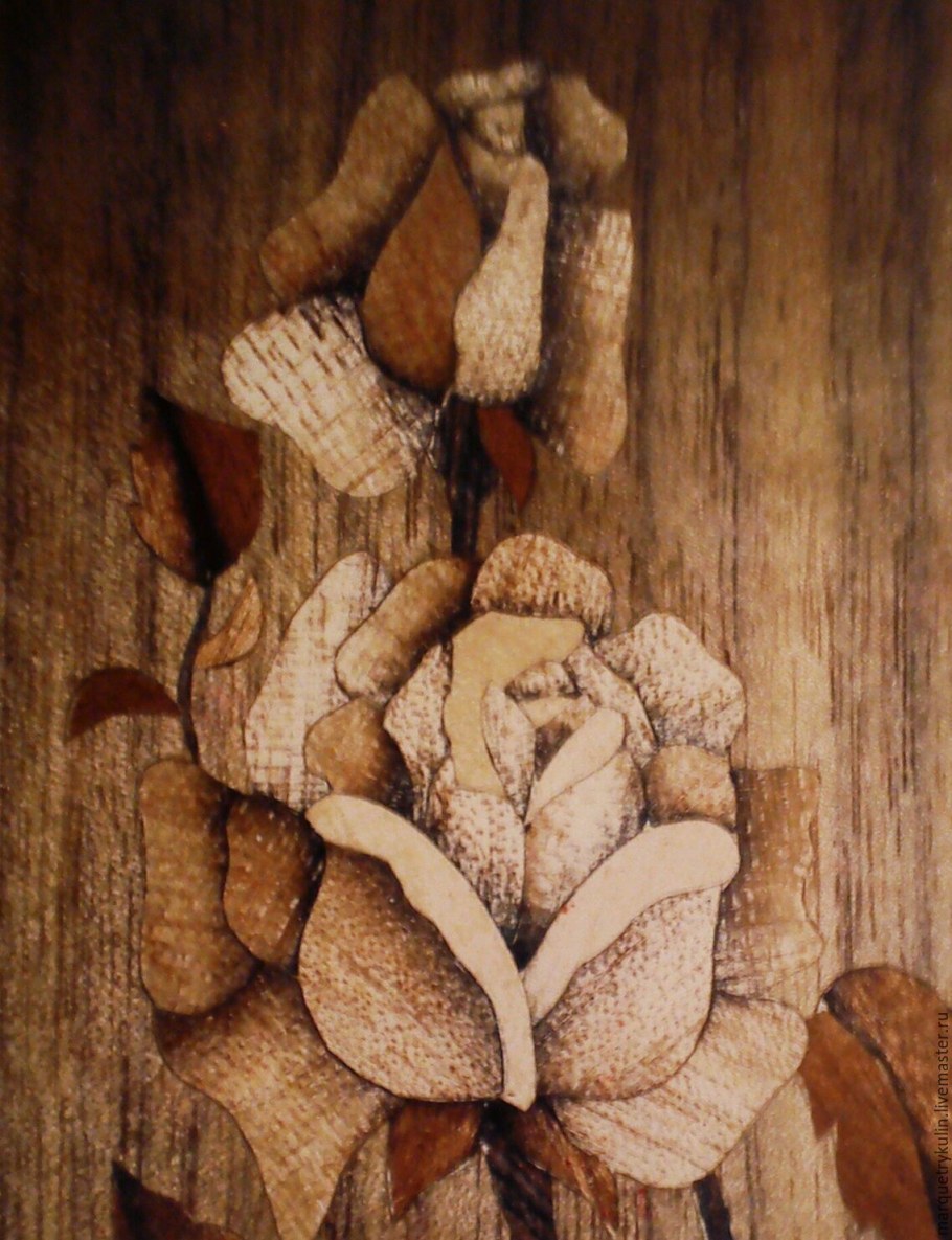 Маркетри из шпона мебель