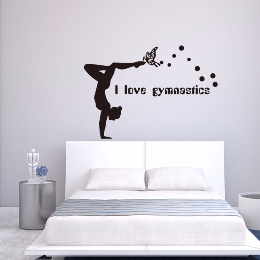 Наклейка на стену с сантиметром