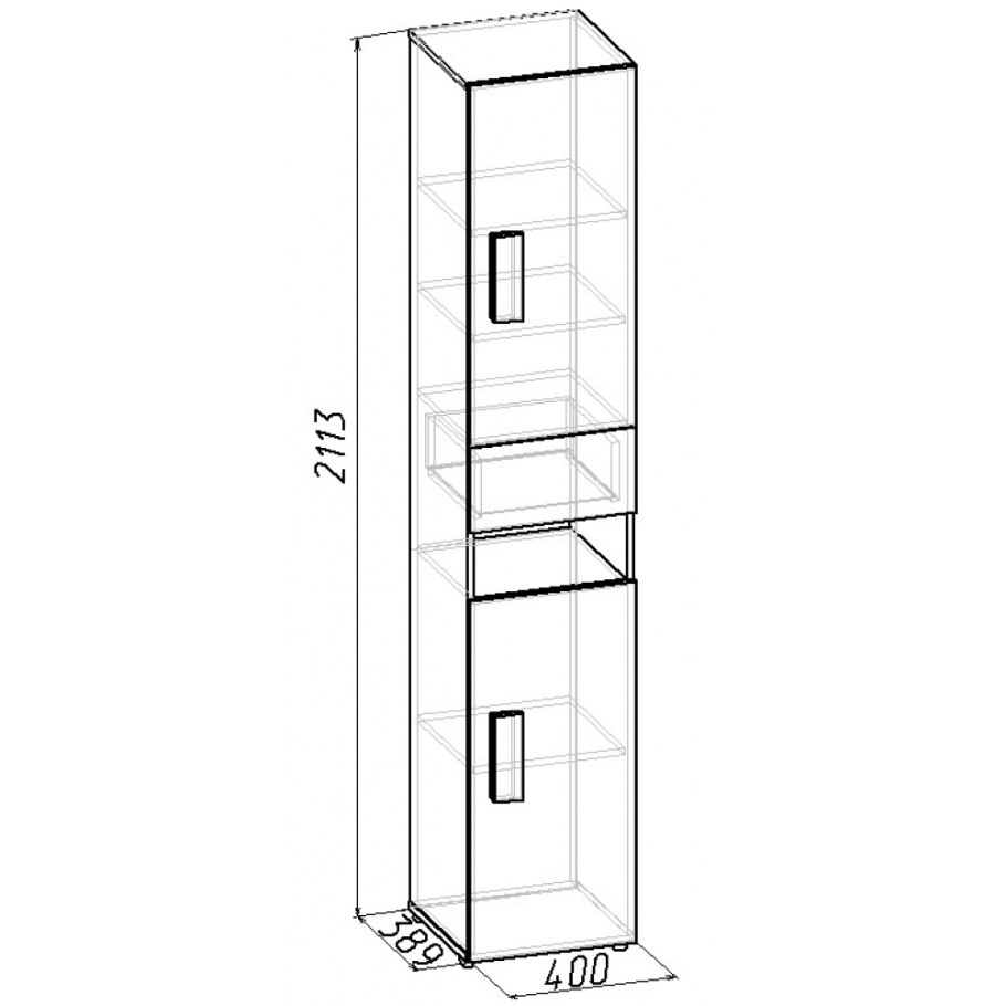 Hyper (прихожая) шкаф МЦН 3
