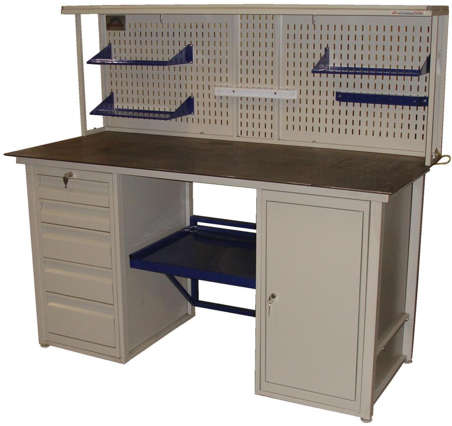 Верстак слесарный двухтумбовый вс-2