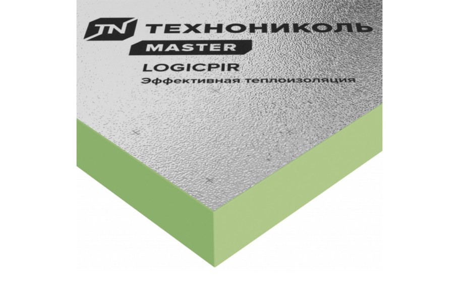 Плиты теплоизоляционные ТЕХНОНИКОЛЬ LOGICPIR Prof ф/ф г1 l-2385х1185х50