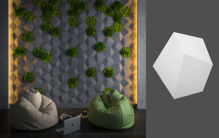 3d панель гипсовая Decoline Classic