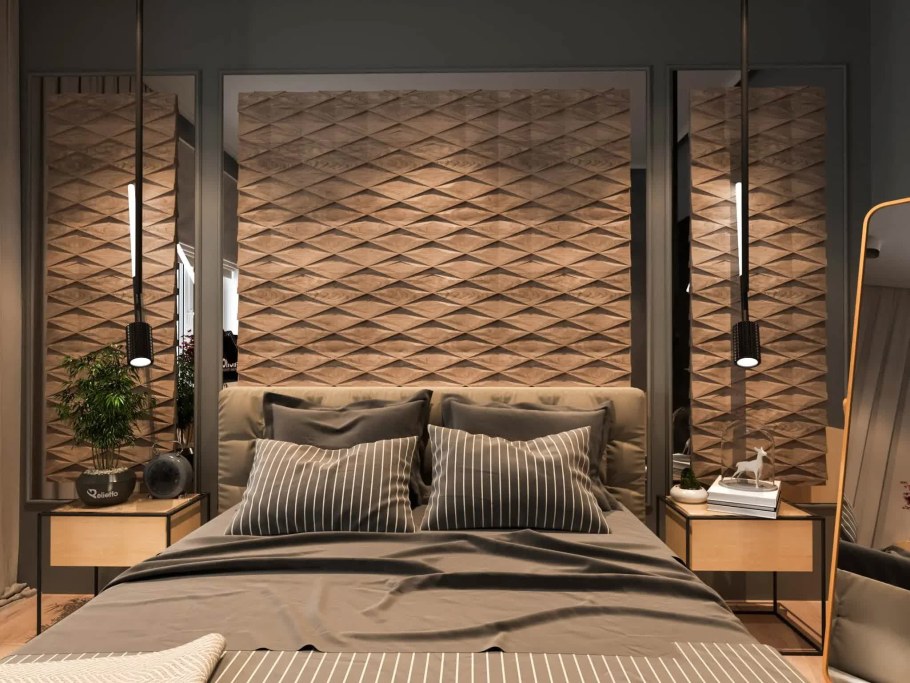 Декоративная стеновая панель 3d Relieffo Loft 012 Barcode