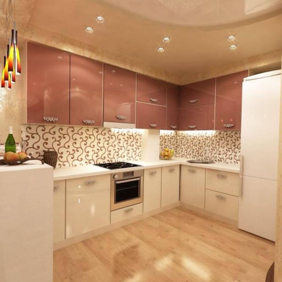 Кухня в светлых тонах