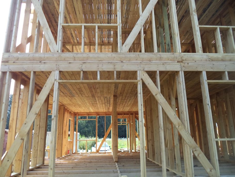 Обшивка стен картоном