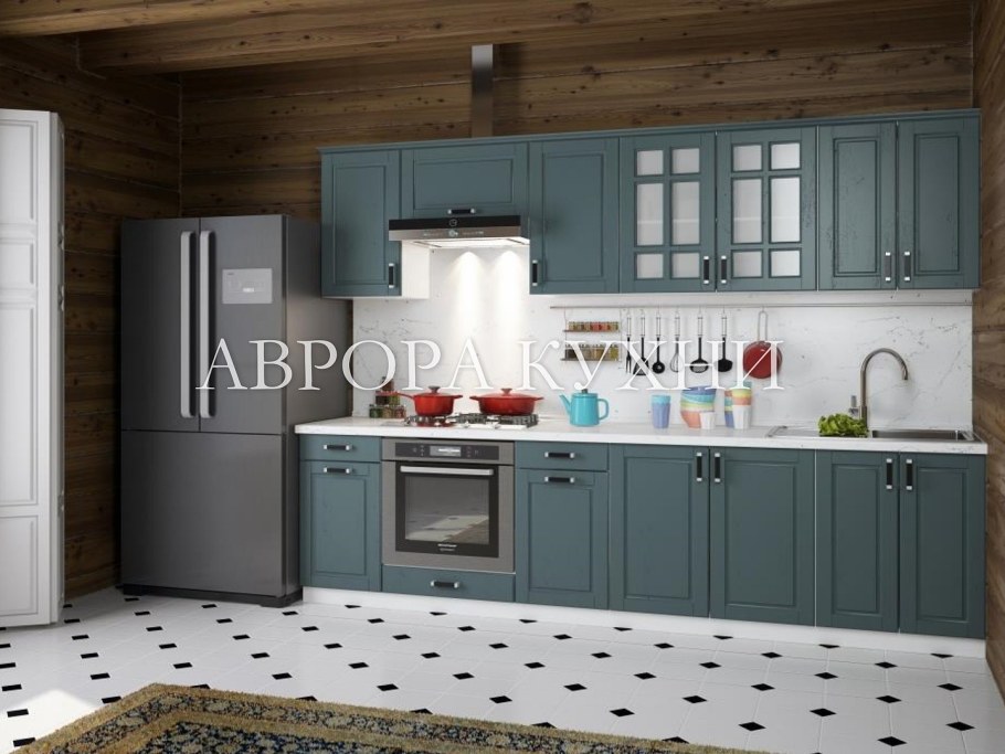 Кухня Прованс изумруд
