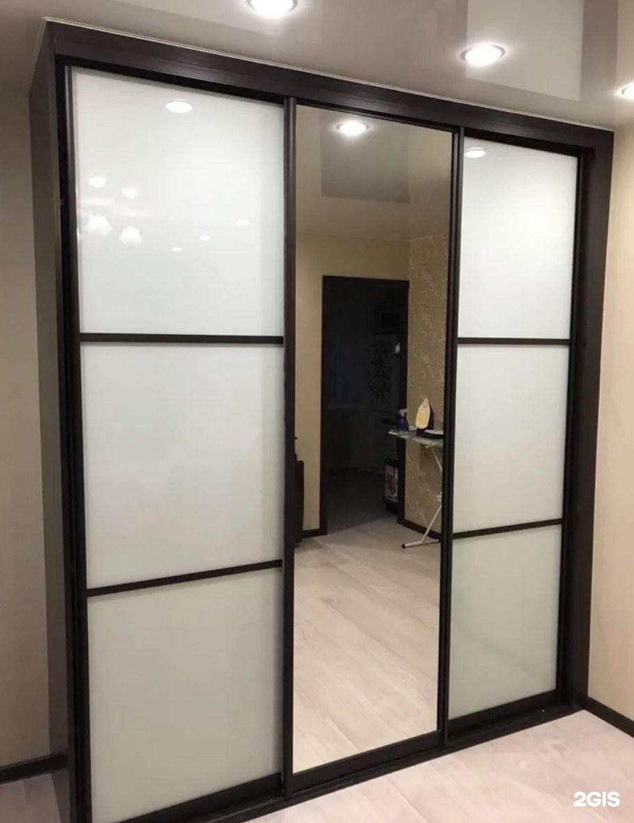 Шкаф купе лакобель 2 двери