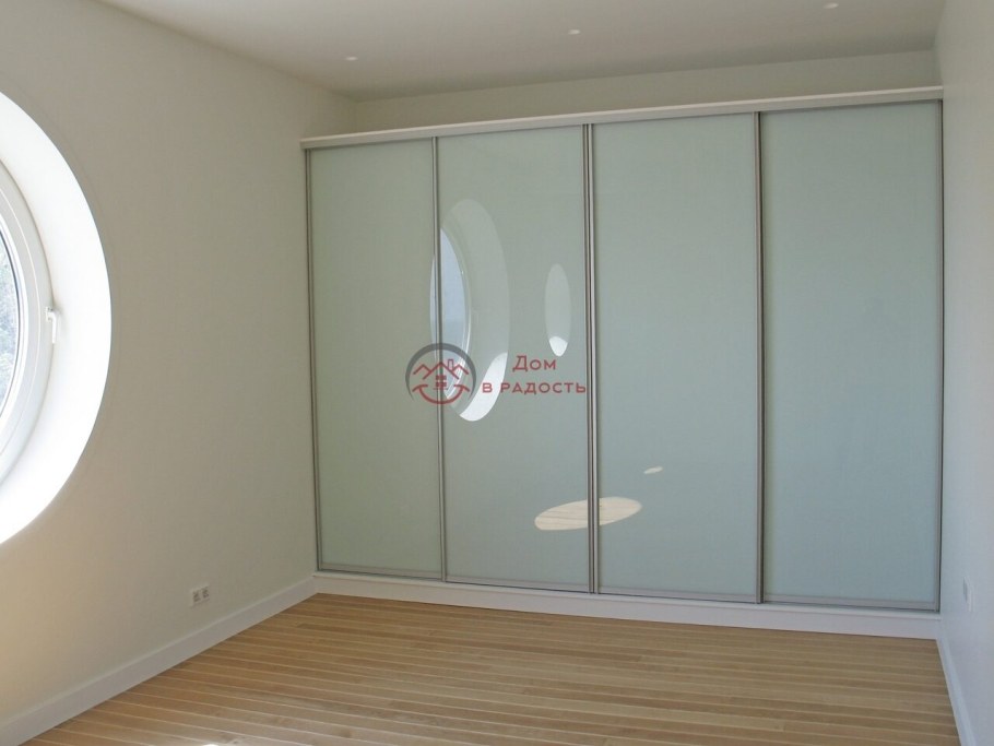 Шкаф купе 4 двери белый оракал