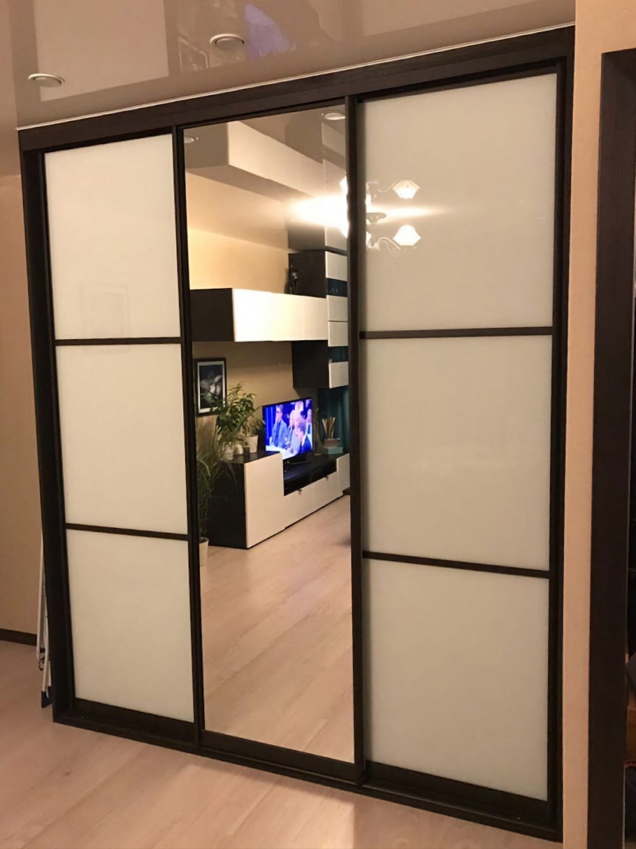 Шкаф купе лакобель 2 двери