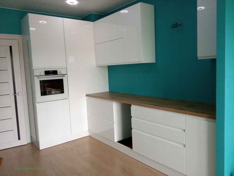 Эмаль RAL 9003 глянец с фрезеровкой