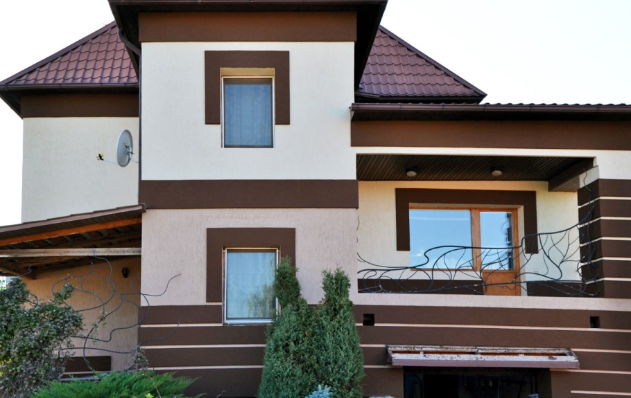 Дом из короеда