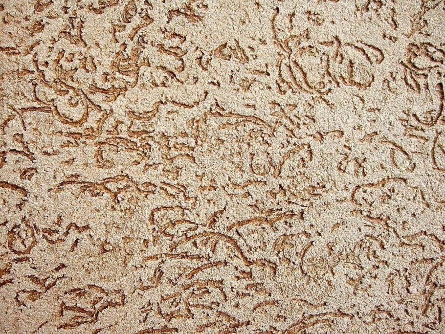 Фактурная шпаклевка короед