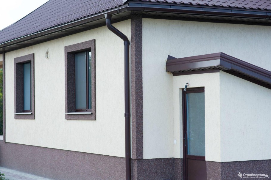 Отделка домов короедом