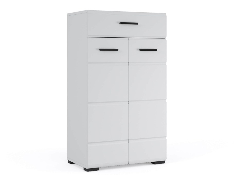 Тумба Мокка 85 белый глянец