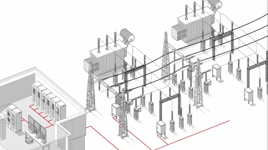 Digital substation ABB