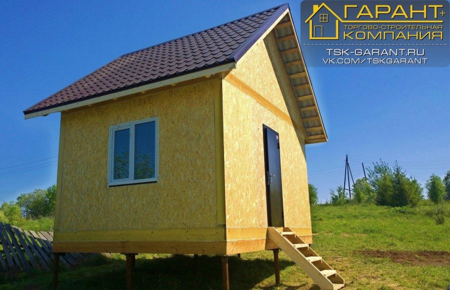 Дачный домик из СИП панелей