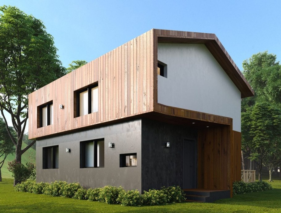 Здание из СИП панелей