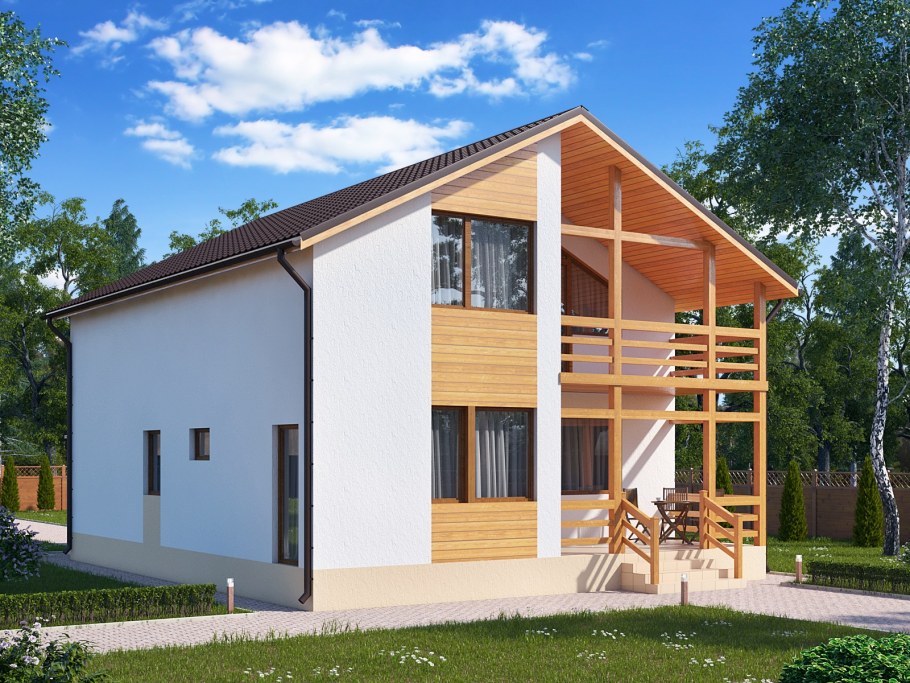 Домик из СИП панелей